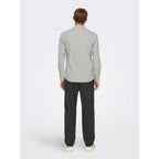 Chemise Only & Sons Onsalvaro Oxford Sea Spray