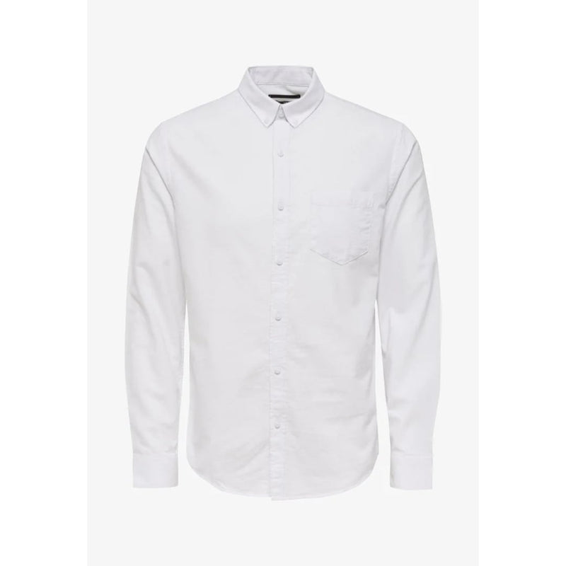 Chemise Only & Sons Onsalvaro - S / White - Chemise Manches 