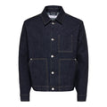 Chemise Only & Sons Onsartisan Indigo 9516 Denim Dark Blue