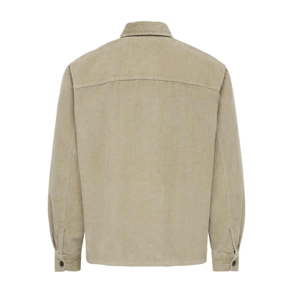 Chemise Only & Sons Onsbray Cord Overshirt Relax Laurel Oak