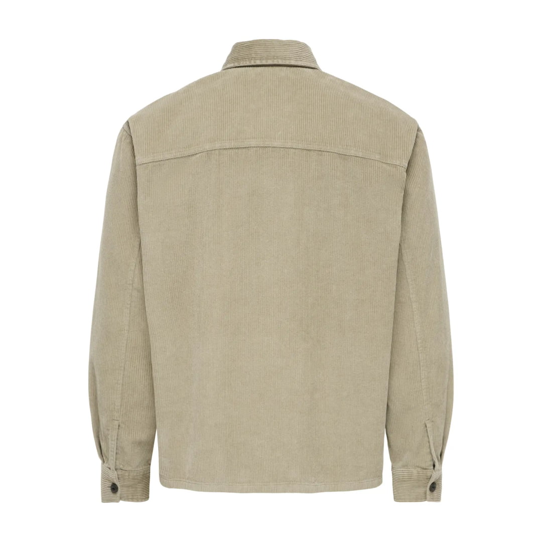 Chemise Only & Sons Onsbray Cord Overshirt Relax Laurel Oak