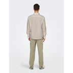 Chemise Only & Sons Onscaiden Life 1PKT Linen Blend