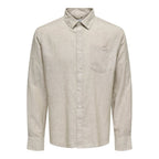 Chemise Only & Sons Onscaiden Life 1PKT Linen Blend