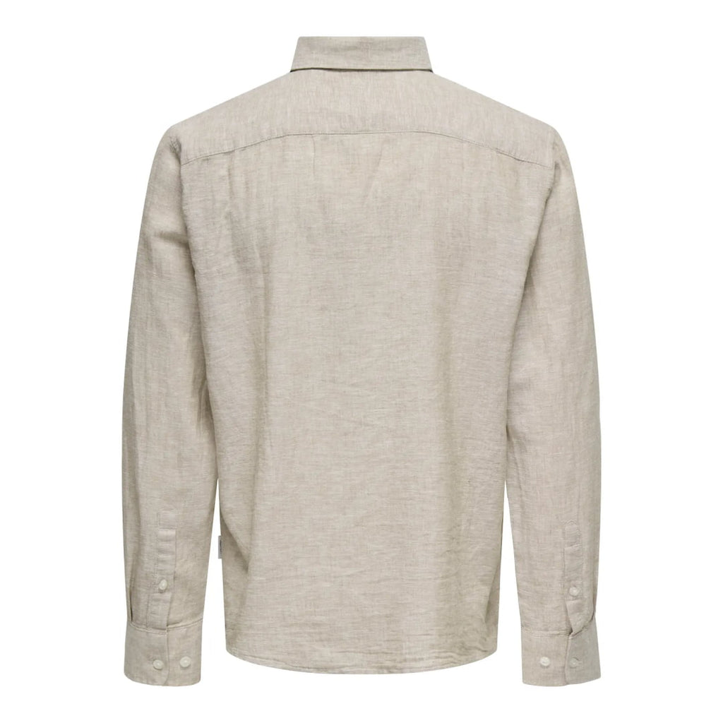 Chemise Only & Sons Onscaiden Life 1PKT Linen Blend