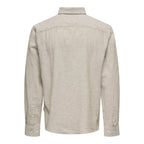 Chemise Only & Sons Onscaiden Life 1PKT Linen Blend