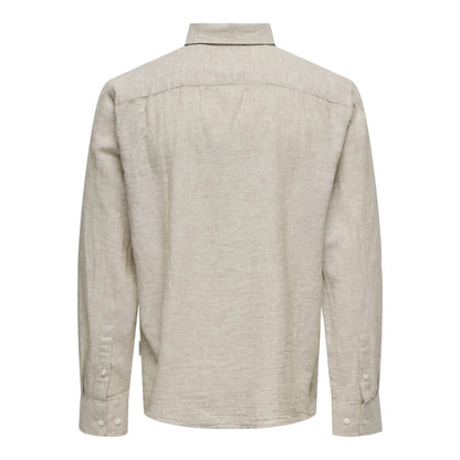 Chemise Only & Sons Onscaiden Life 1PKT Linen Blend