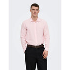 Chemise Only & Sons Onscaiden Life Linen Veiled Pink