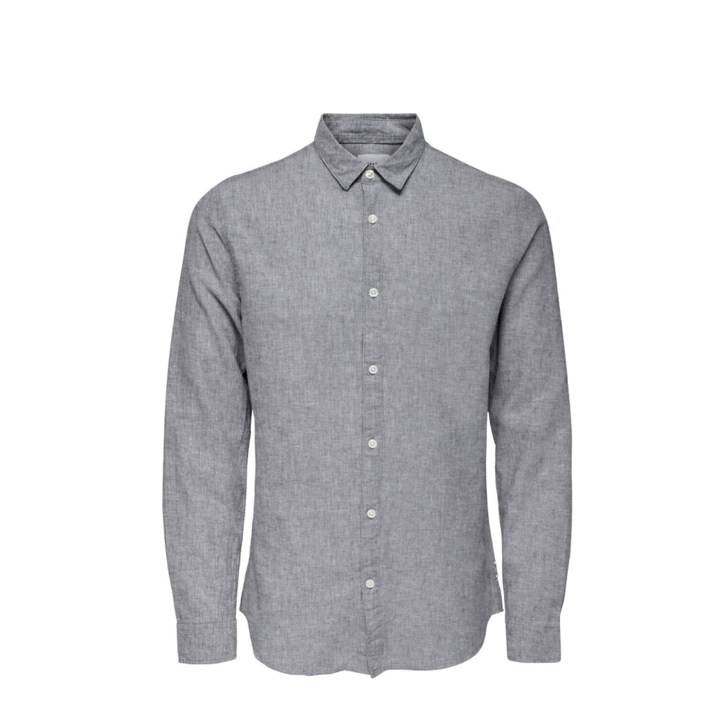 Chemise Only & Sons Onscaiden Life Solid Linen Dress Blue