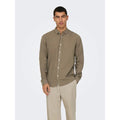 Chemise Only & Sons Onscaiden Life Solid Linen Fossil