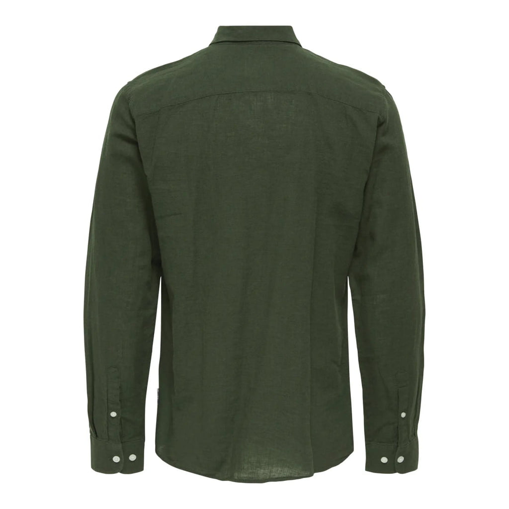 Chemise Only & Sons Onscaiden Life Solid Linen Kambaba