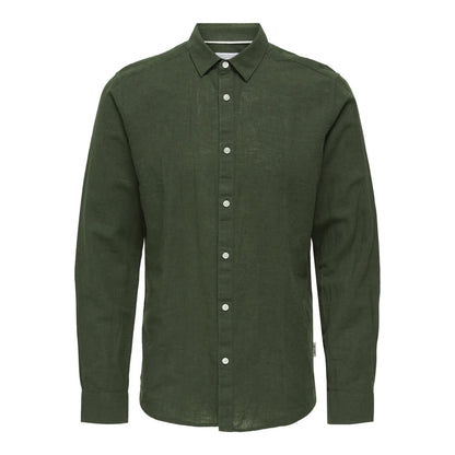 Chemise Only & Sons Onscaiden Life Solid Linen Kambaba