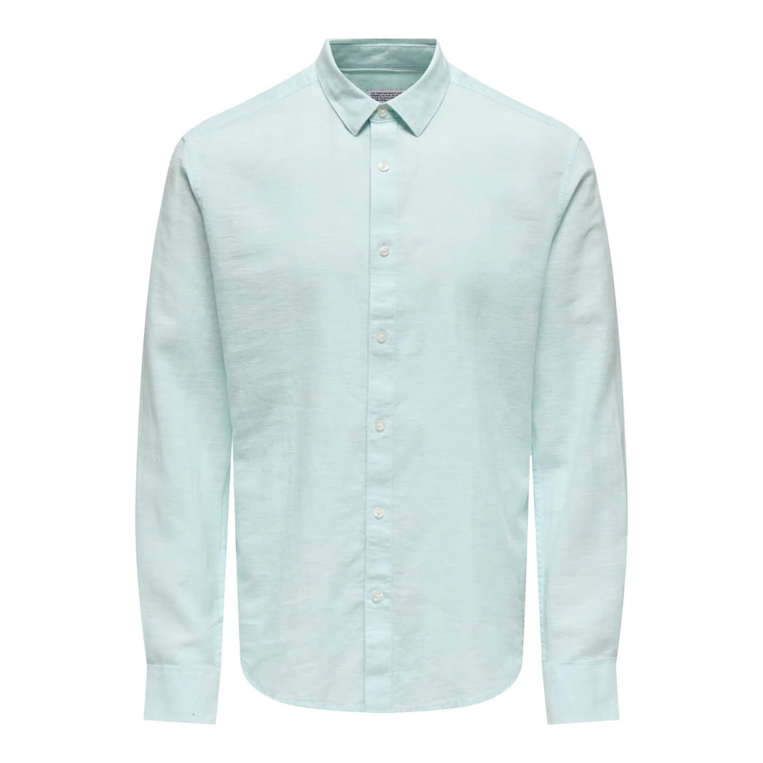 Chemise Only & Sons Onscaiden Life Solid Linen Plume