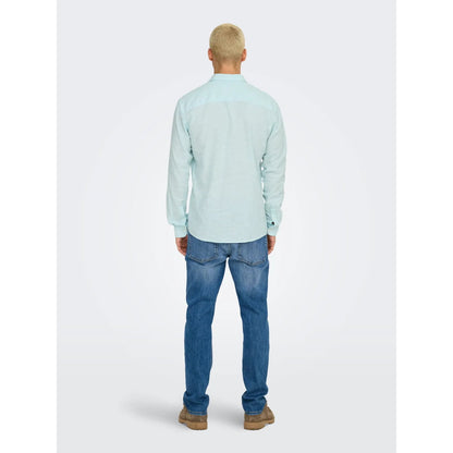 Chemise Only & Sons Onscaiden Life Solid Linen Plume
