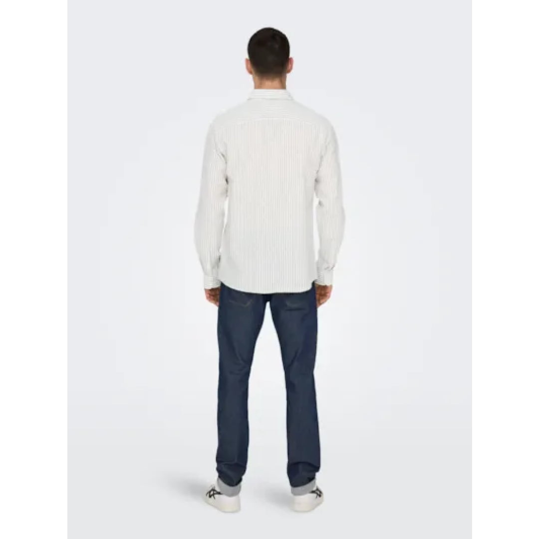 Chemise Only & Sons Onscaiden Life Stripe Linen 660