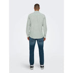 Chemise Only & Sons Onscaiden Life Stripe Linen 660 Sea