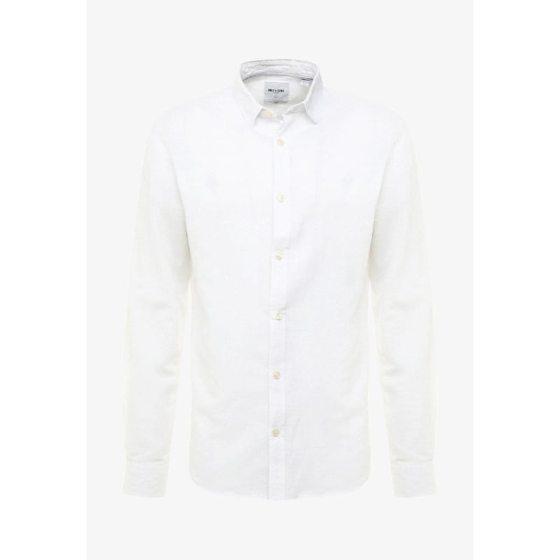 Chemise Only & Sons Onscaiden - S / White - Chemise Manches 