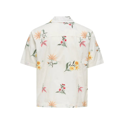 Chemise Only & Sons ONSEDWARD RLX Bright White - Onsedward