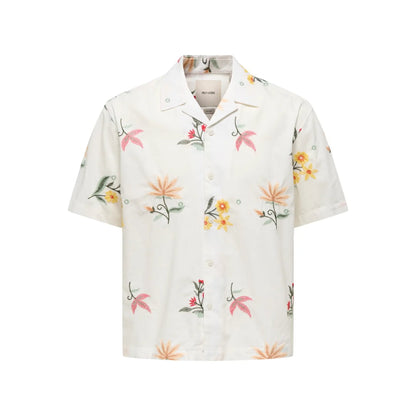 Chemise Only & Sons ONSEDWARD RLX Bright White - Onsedward
