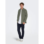 Chemise Only & Sons Onsmichael 18W Reg Cord Stretch Castor