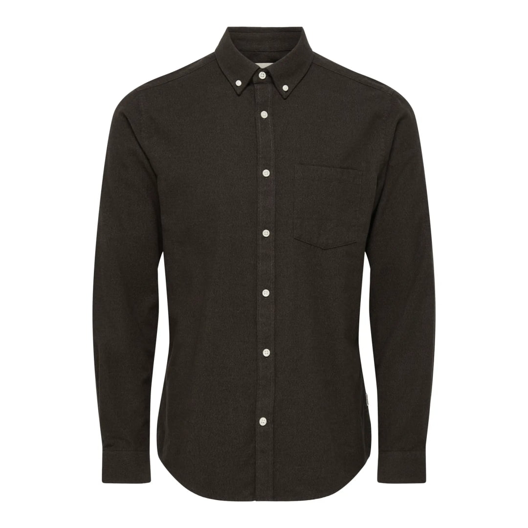 Chemise Only & Sons Onsniko LS Melange Chocolate Martini