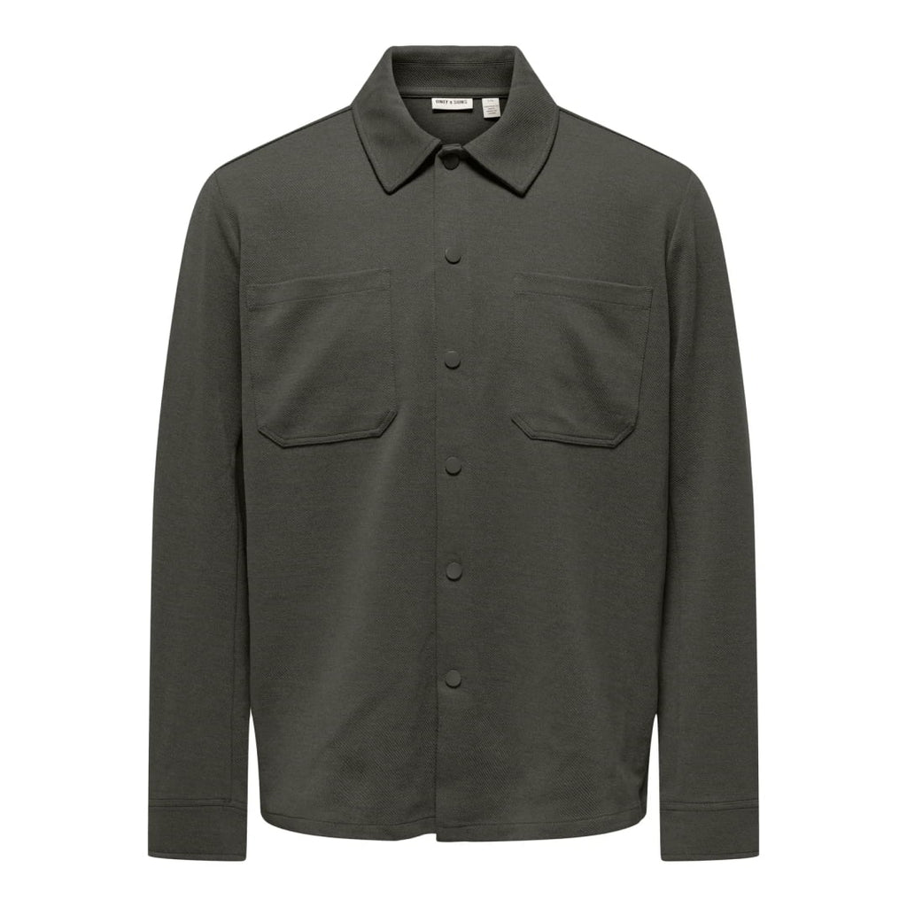 Chemise Only & Sons ONSNWEKODYL LS Patch PKT Beluga