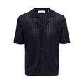 Chemise Only & Sons ONSSANTO REG Resort Knit Dark Sapphire