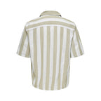 Chemise Only & sons ONSTES RLX Slub Stripe Chinchilla