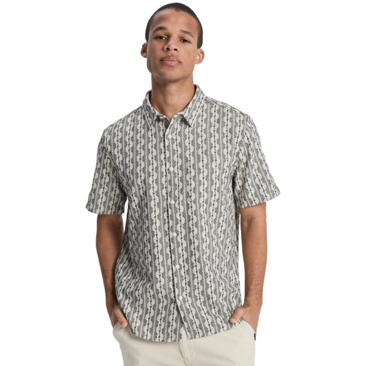 Chemise Quiksilver Horizons SS Bone - Ss - Insidshop.com