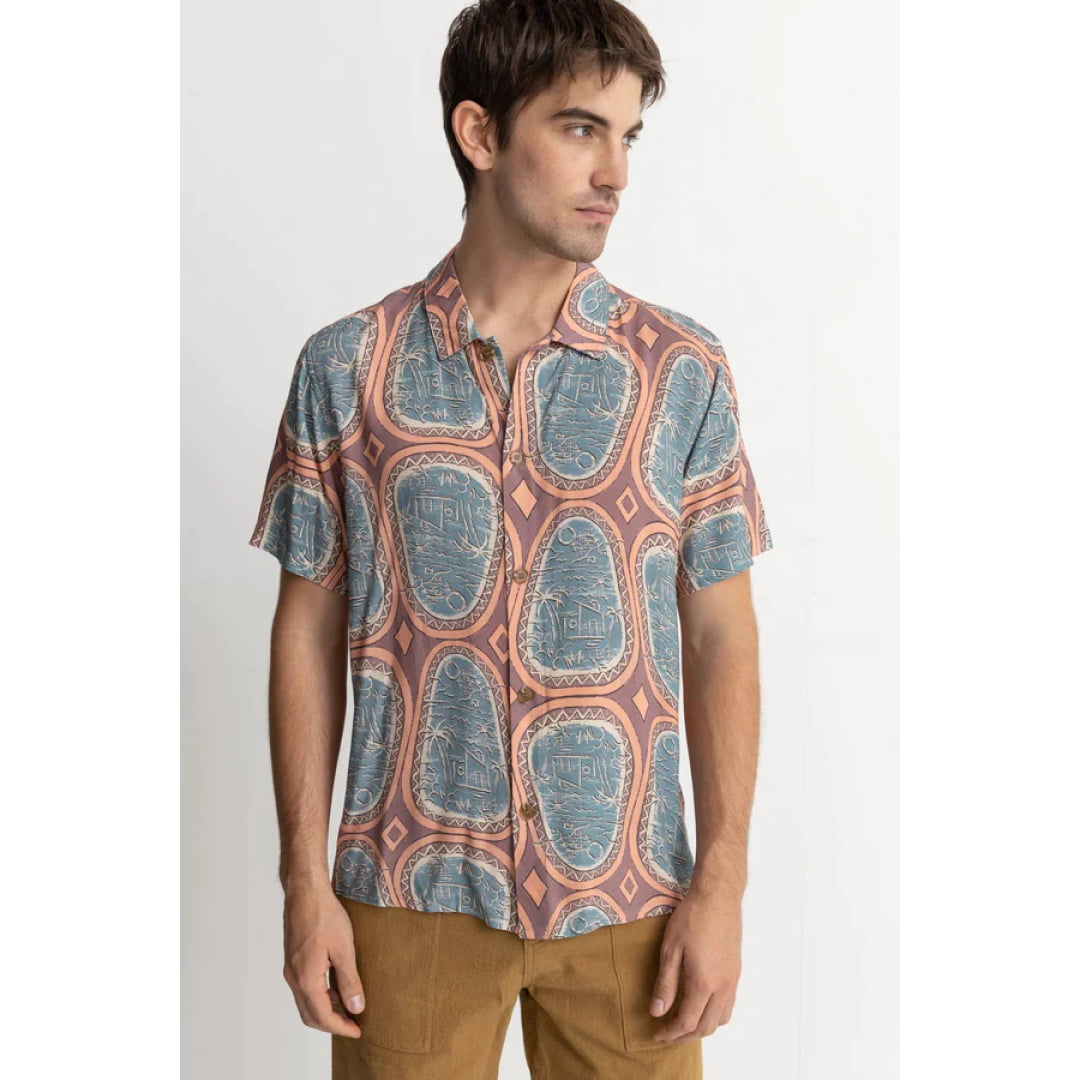 Chemise Rhythm Vista SS Rust - Insidshop.com