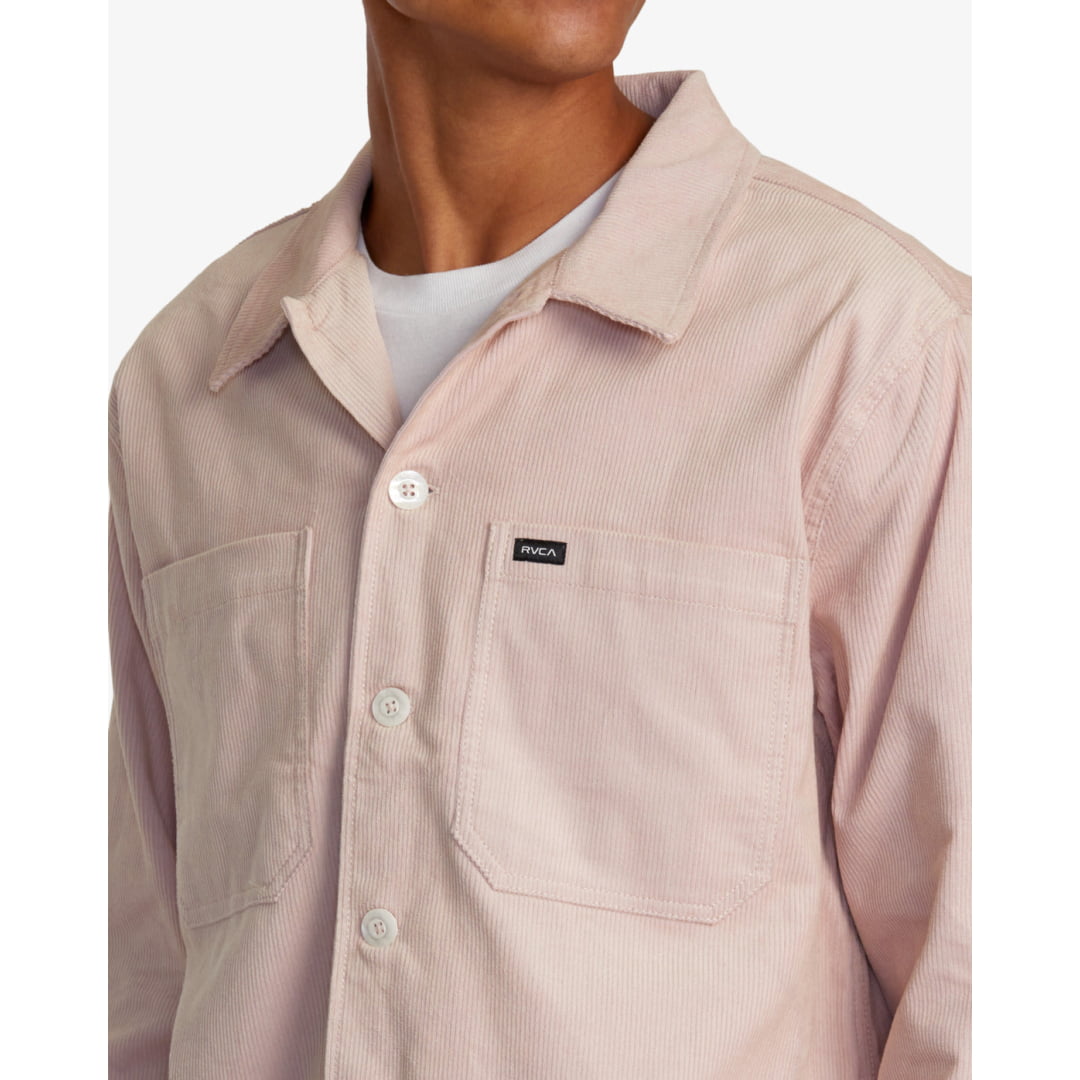 Chemise RVCA Americana Corduroy Pale Mauve - Rvca