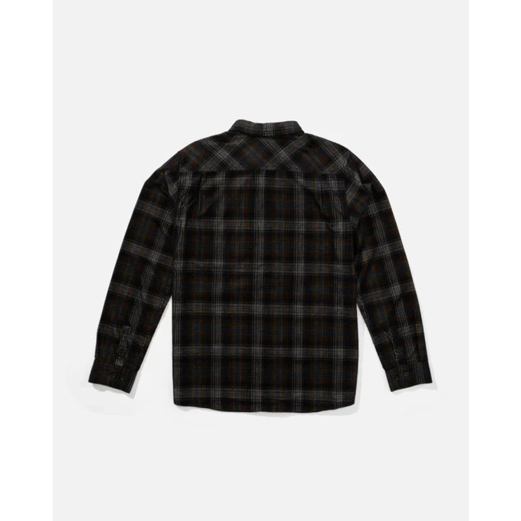 Chemise Salty Crew Caster LS Cord Black Ls Insidshop.com