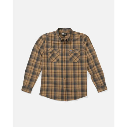 Chemise Salty Crew Daybreak Flannel Khaki Insidshop.com