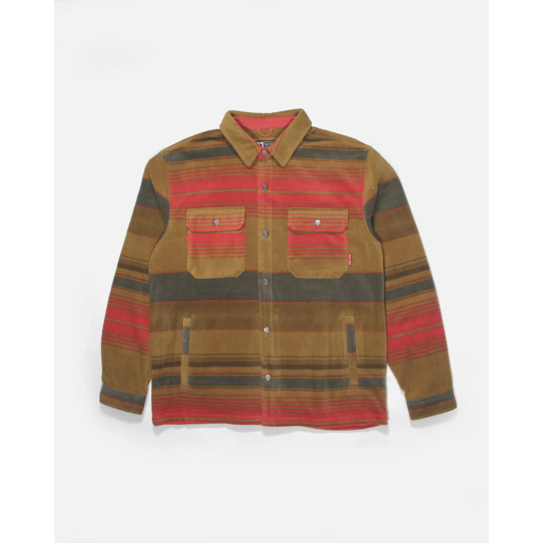 Chemise Salty Crew Keel Polar Washed Red - Insidshop.com
