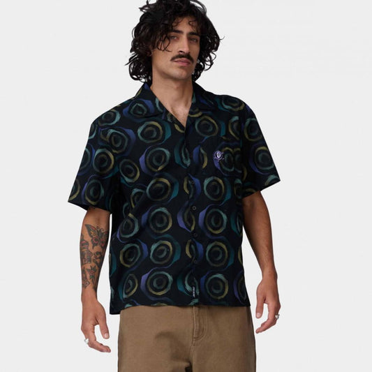 Chemise Santa Cruz SS Vertigo Haze Black - Ss