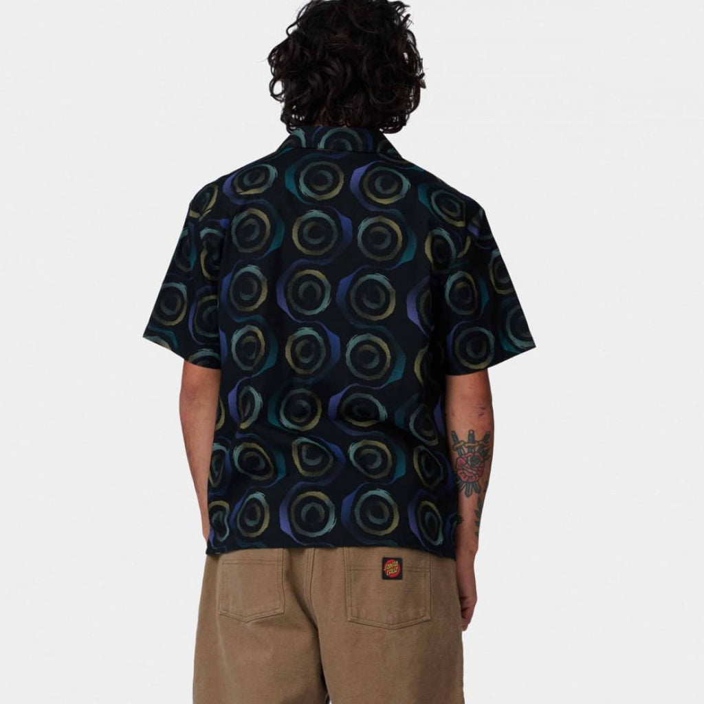 Chemise Santa Cruz SS Vertigo Haze Black - Ss