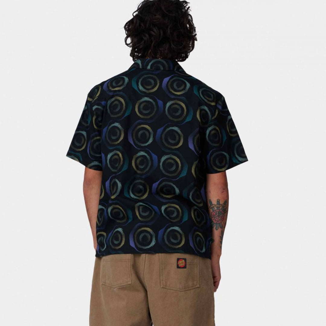 Chemise Santa Cruz SS Vertigo Haze Black - Ss