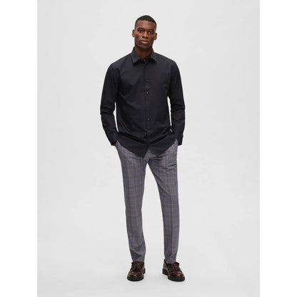 Chemise Selected SLHREGETHAN LS Classic Black - Slhregethan