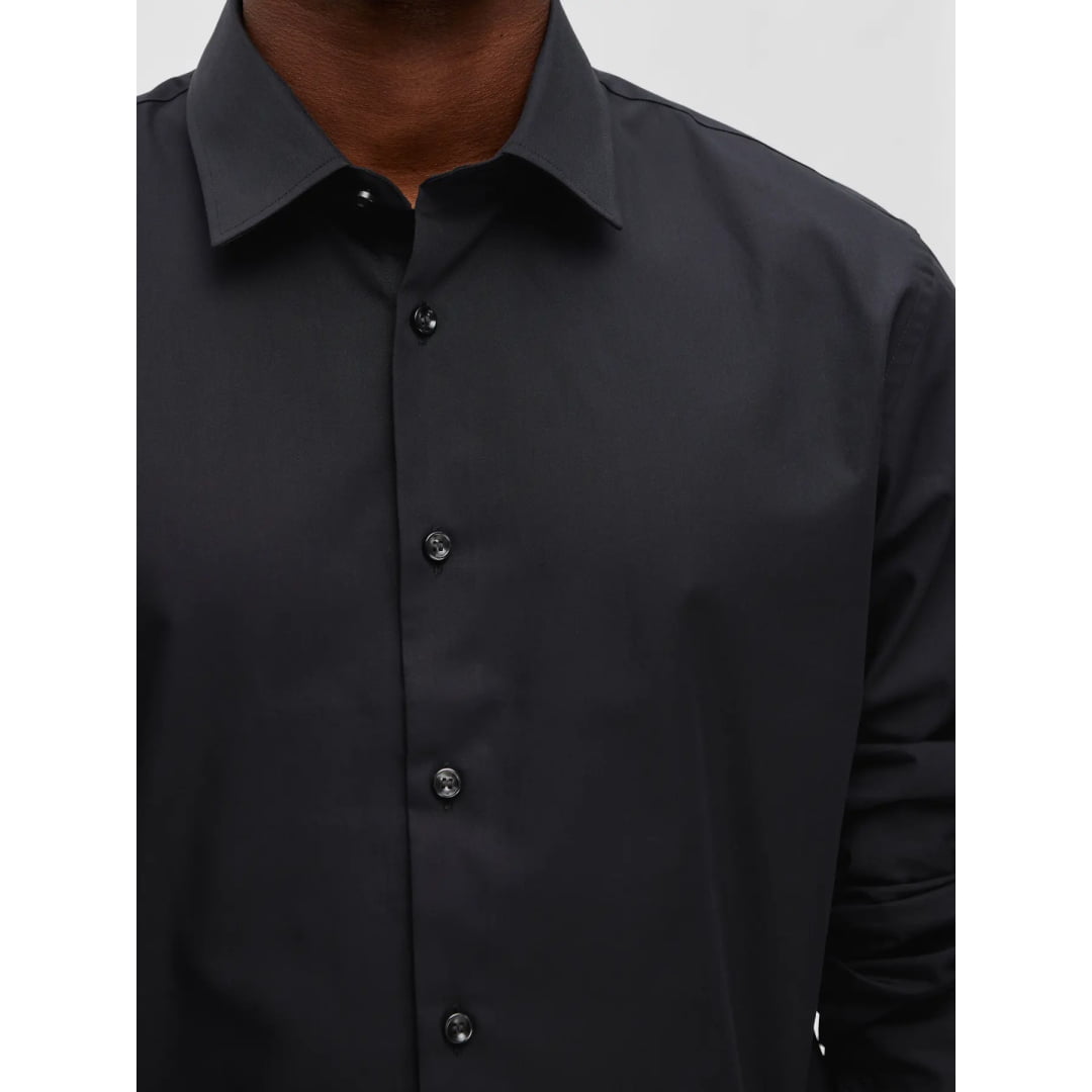 Chemise Selected SLHREGETHAN LS Classic Black - Slhregethan