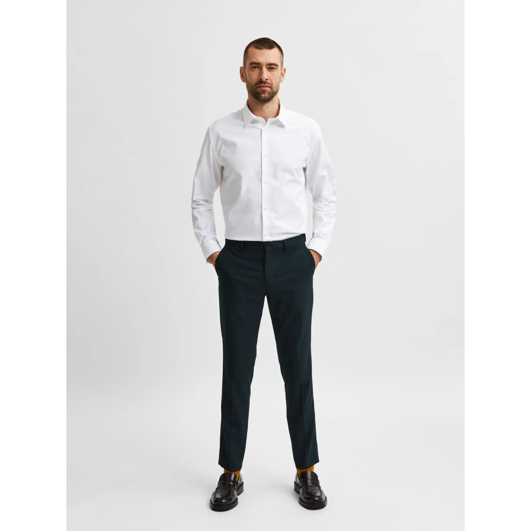 Chemise Selected SLHREGETHAN LS Classic Bright White