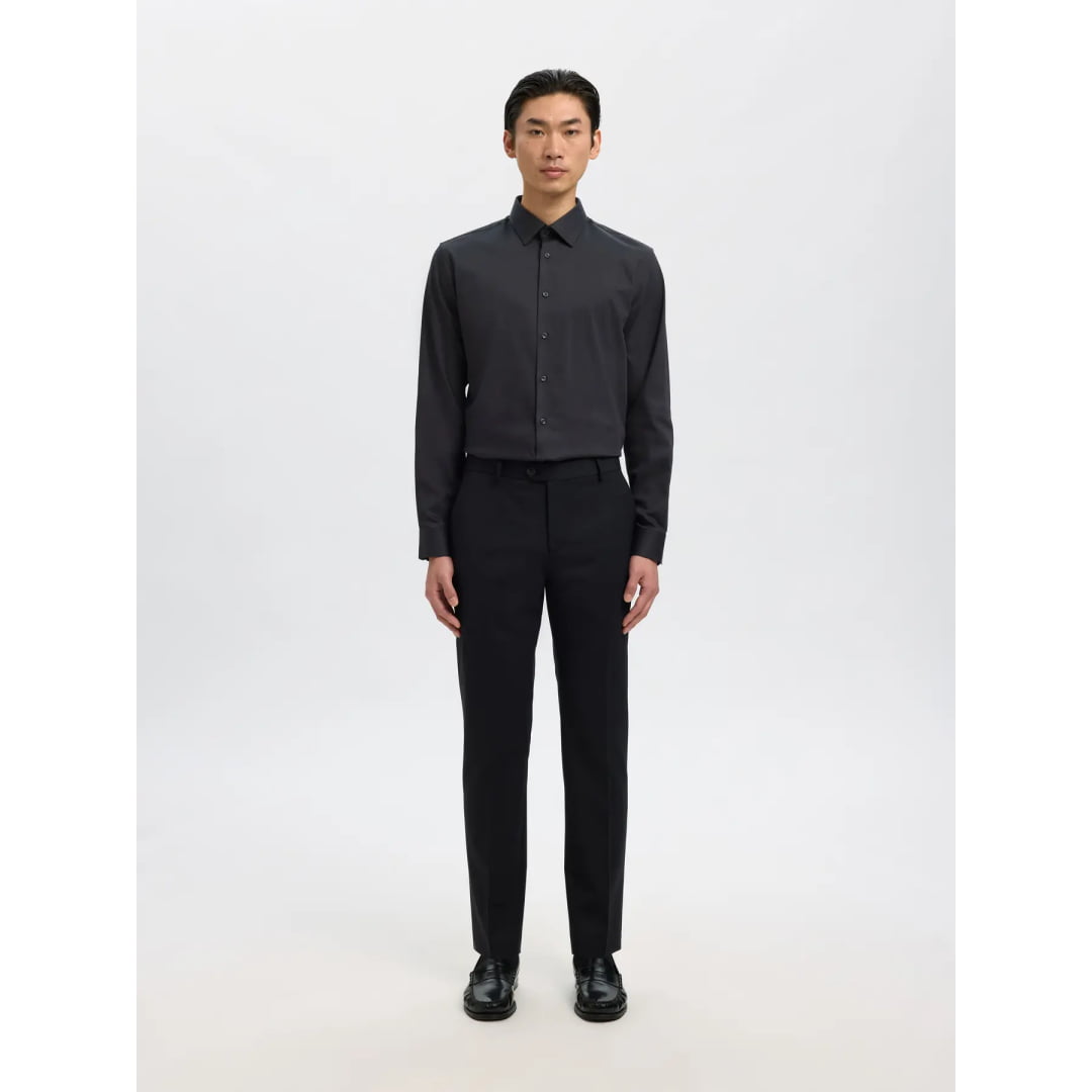 Chemise Selected SLHSLIM Performance Black - Slhslim