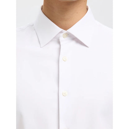 Chemise Selected SLHSLIM Performance Bright White - Slhslim