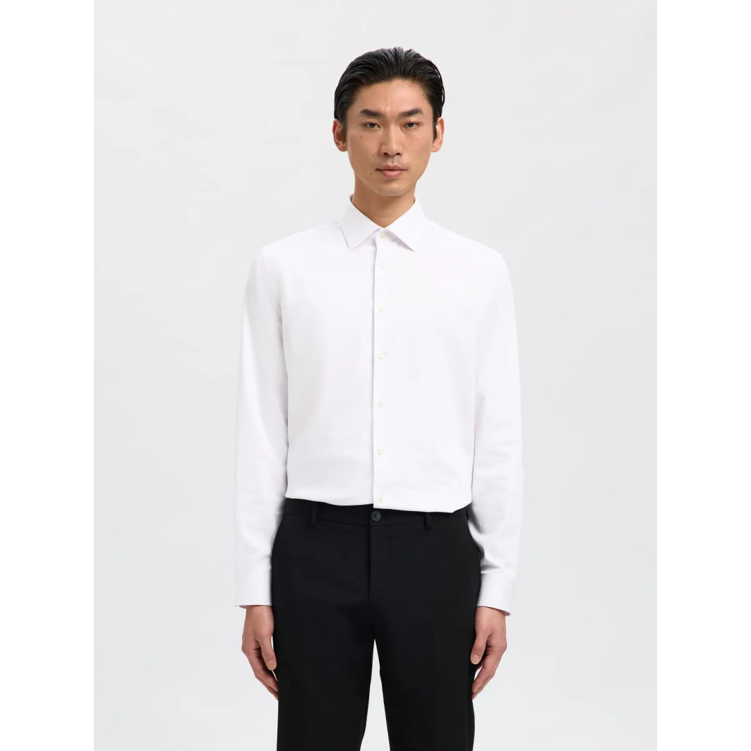 Chemise Selected SLHSLIM Performance Bright White - Slhslim