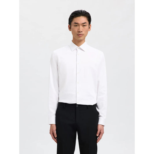 Chemise Selected SLHSLIM Performance Bright White - Slhslim