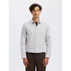 Chemise Selected SLHSLIM Performance Bright White Morel