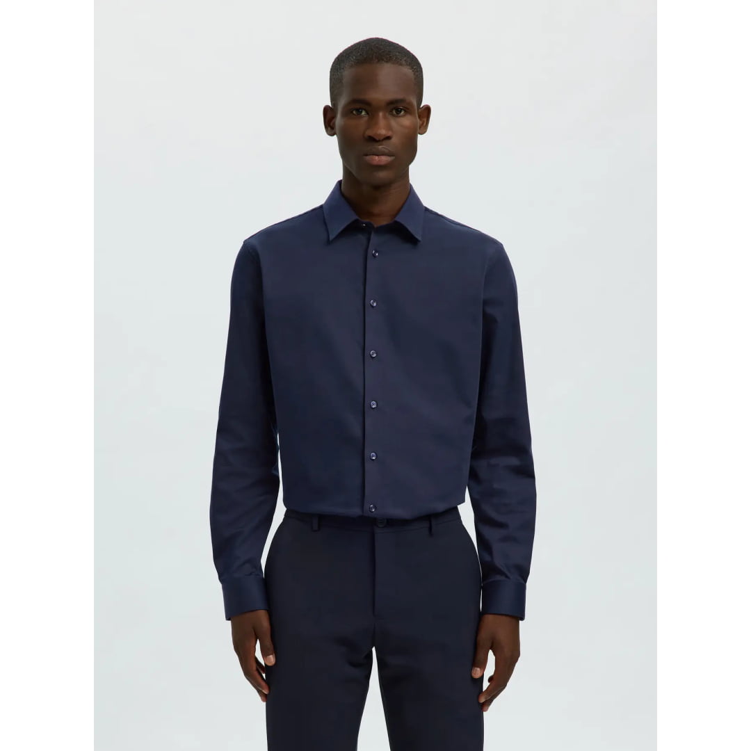 Chemise Selected SLHSLIM Performance Sky Captain - Slhslim