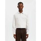 Chemise Selected SLHSLIMFILIP Performance Sand Stripes