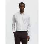 Chemise Selected SLMFILIP Performance Slim LS Kalamata