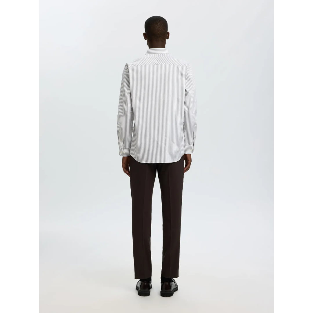 Chemise Selected SLMFILIP Performance Slim LS Kalamata