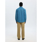 Chemise Selected SLMREGCLAUS Denim LS Medium Blue