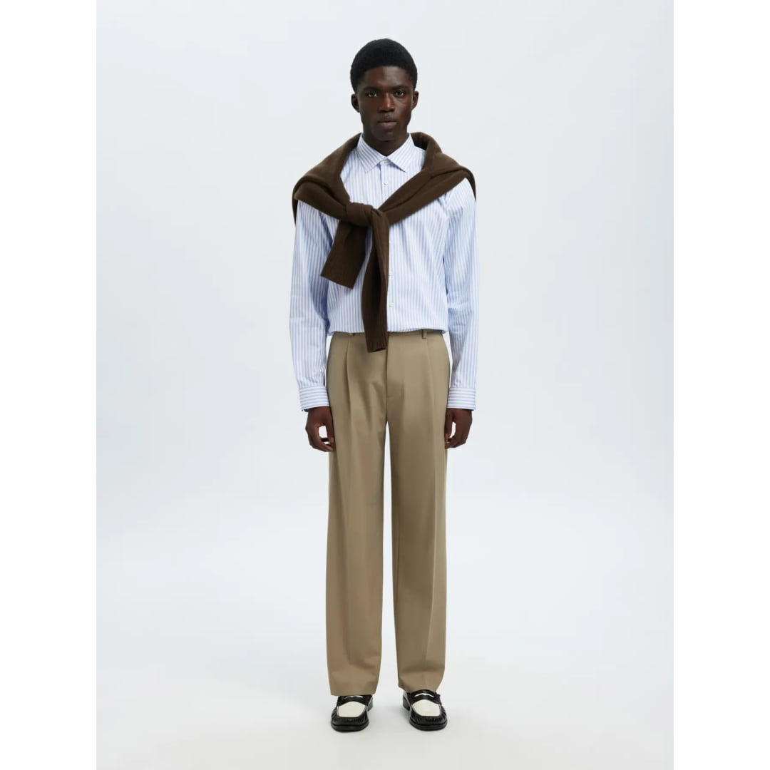 Chemise Selected SLMSLIMFILIP Performance Bright White